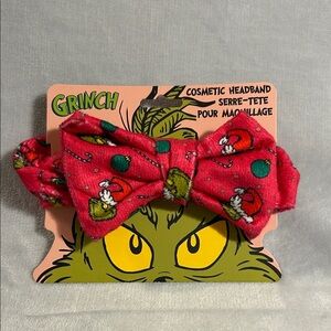 Grinch Cosmetic Headband NWOT